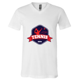 BELLA + CANVAS Unisex Jersey V-Neck Tee Thumbnail