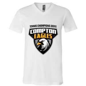 BELLA + CANVAS Unisex Jersey V-Neck Tee Thumbnail