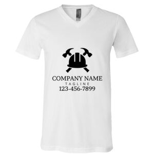 BELLA + CANVAS Unisex Jersey V-Neck Tee Thumbnail