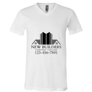 BELLA + CANVAS Unisex Jersey V-Neck Tee Thumbnail