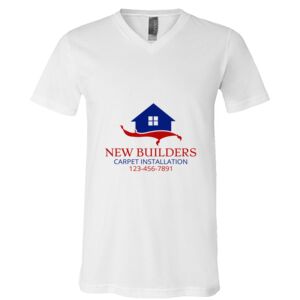 BELLA + CANVAS Unisex Jersey V-Neck Tee Thumbnail