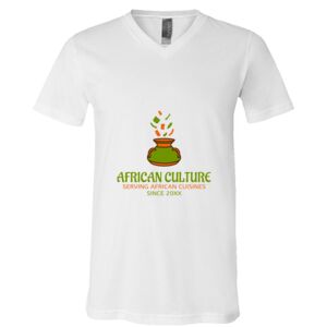 BELLA + CANVAS Unisex Jersey V-Neck Tee Thumbnail