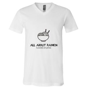 BELLA + CANVAS Unisex Jersey V-Neck Tee Thumbnail