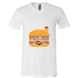BELLA + CANVAS Unisex Jersey V-Neck Tee Thumbnail