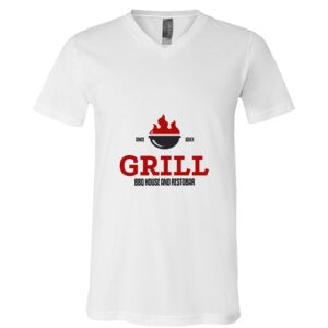 BELLA + CANVAS Unisex Jersey V-Neck Tee Thumbnail