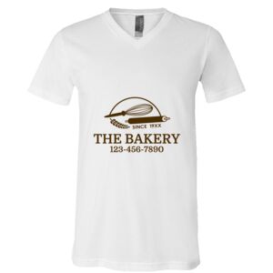 BELLA + CANVAS Unisex Jersey V-Neck Tee Thumbnail