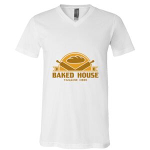 BELLA + CANVAS Unisex Jersey V-Neck Tee Thumbnail
