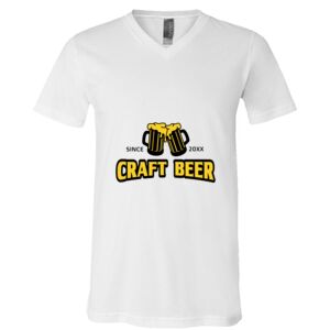 BELLA + CANVAS Unisex Jersey V-Neck Tee Thumbnail