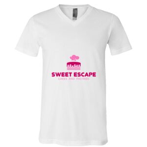 BELLA + CANVAS Unisex Jersey V-Neck Tee Thumbnail