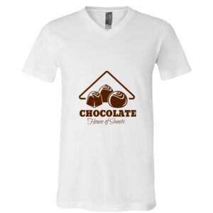 BELLA + CANVAS Unisex Jersey V-Neck Tee Thumbnail