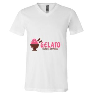BELLA + CANVAS Unisex Jersey V-Neck Tee Thumbnail