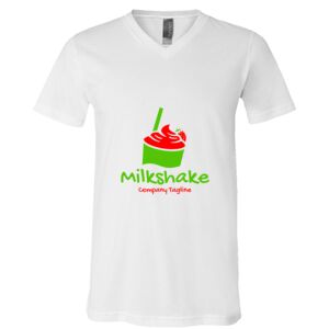 BELLA + CANVAS Unisex Jersey V-Neck Tee Thumbnail