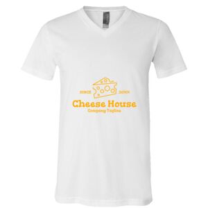 BELLA + CANVAS Unisex Jersey V-Neck Tee Thumbnail