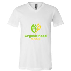 BELLA + CANVAS Unisex Jersey V-Neck Tee Thumbnail
