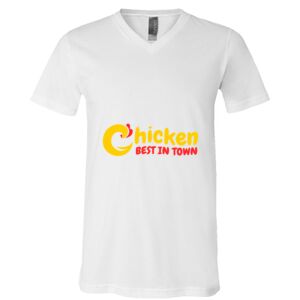BELLA + CANVAS Unisex Jersey V-Neck Tee Thumbnail