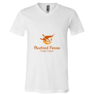 BELLA + CANVAS Unisex Jersey V-Neck Tee Thumbnail