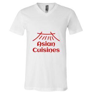 BELLA + CANVAS Unisex Jersey V-Neck Tee Thumbnail