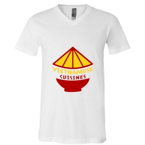 BELLA + CANVAS Unisex Jersey V-Neck Tee Thumbnail