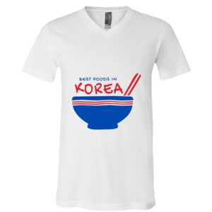 BELLA + CANVAS Unisex Jersey V-Neck Tee Thumbnail