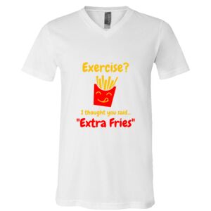BELLA + CANVAS Unisex Jersey V-Neck Tee Thumbnail