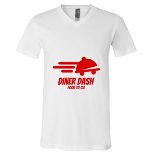 BELLA + CANVAS Unisex Jersey V-Neck Tee Thumbnail