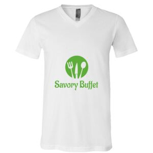 BELLA + CANVAS Unisex Jersey V-Neck Tee Thumbnail