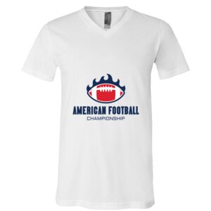 BELLA + CANVAS Unisex Jersey V-Neck Tee Thumbnail