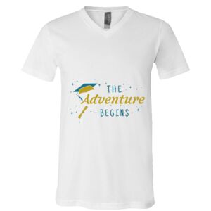 BELLA + CANVAS Unisex Jersey V-Neck Tee Thumbnail