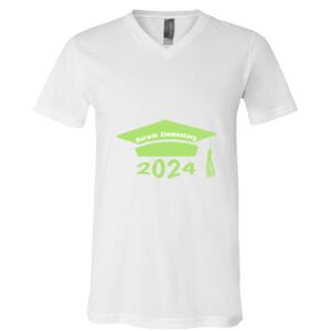 BELLA + CANVAS Unisex Jersey V-Neck Tee Thumbnail