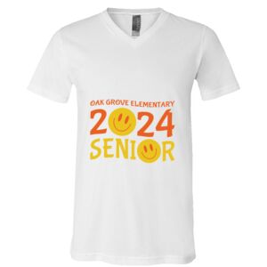 BELLA + CANVAS Unisex Jersey V-Neck Tee Thumbnail
