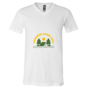 BELLA + CANVAS Unisex Jersey V-Neck Tee Thumbnail