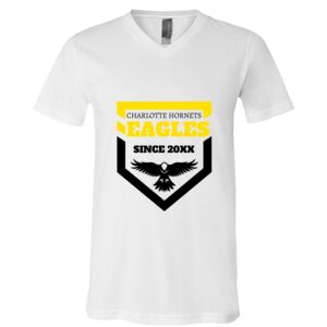 BELLA + CANVAS Unisex Jersey V-Neck Tee Thumbnail