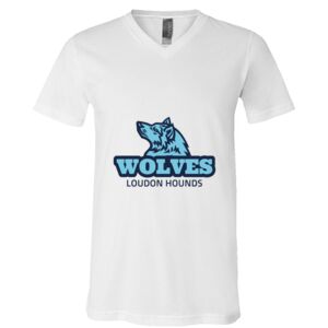 BELLA + CANVAS Unisex Jersey V-Neck Tee Thumbnail
