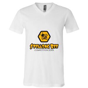 BELLA + CANVAS Unisex Jersey V-Neck Tee Thumbnail