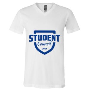BELLA + CANVAS Unisex Jersey V-Neck Tee Thumbnail
