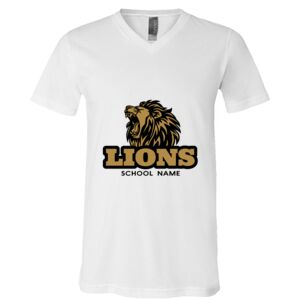 BELLA + CANVAS Unisex Jersey V-Neck Tee Thumbnail