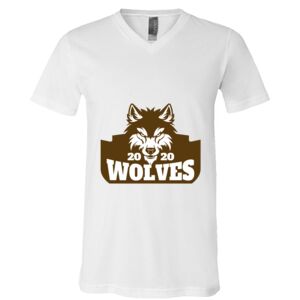 BELLA + CANVAS Unisex Jersey V-Neck Tee Thumbnail