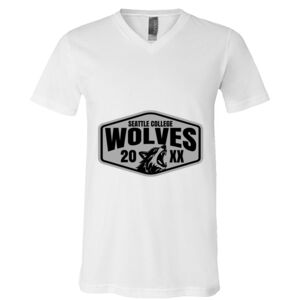 BELLA + CANVAS Unisex Jersey V-Neck Tee Thumbnail