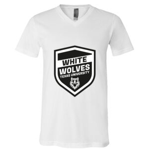 BELLA + CANVAS Unisex Jersey V-Neck Tee Thumbnail