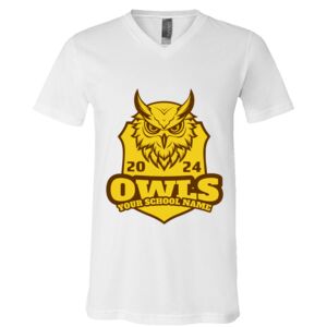 BELLA + CANVAS Unisex Jersey V-Neck Tee Thumbnail