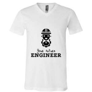 BELLA + CANVAS Unisex Jersey V-Neck Tee Thumbnail