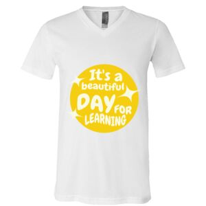 BELLA + CANVAS Unisex Jersey V-Neck Tee Thumbnail