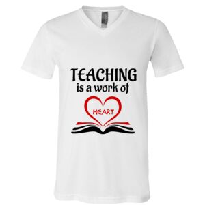 BELLA + CANVAS Unisex Jersey V-Neck Tee Thumbnail