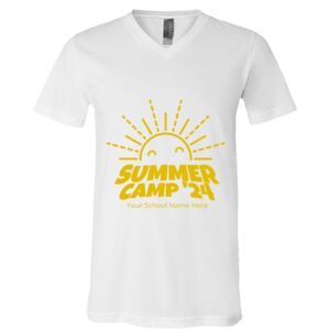 BELLA + CANVAS Unisex Jersey V-Neck Tee Thumbnail
