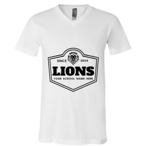 BELLA + CANVAS Unisex Jersey V-Neck Tee Thumbnail