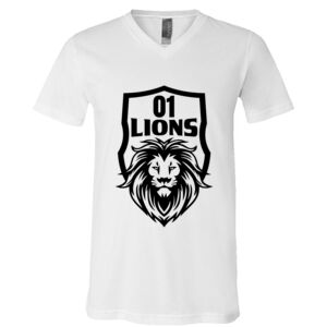 BELLA + CANVAS Unisex Jersey V-Neck Tee Thumbnail