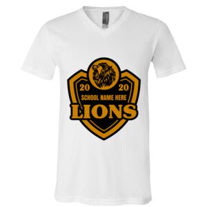 BELLA + CANVAS Unisex Jersey V-Neck Tee Thumbnail