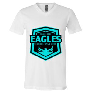 BELLA + CANVAS Unisex Jersey V-Neck Tee Thumbnail