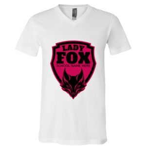 BELLA + CANVAS Unisex Jersey V-Neck Tee Thumbnail