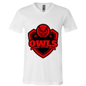 BELLA + CANVAS Unisex Jersey V-Neck Tee Thumbnail